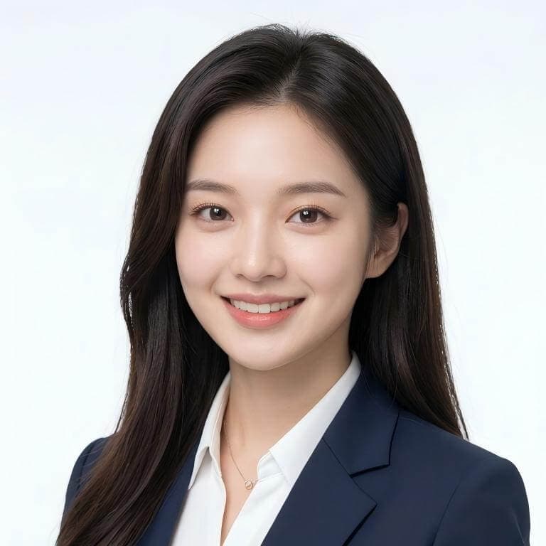 Professional AI headshot example