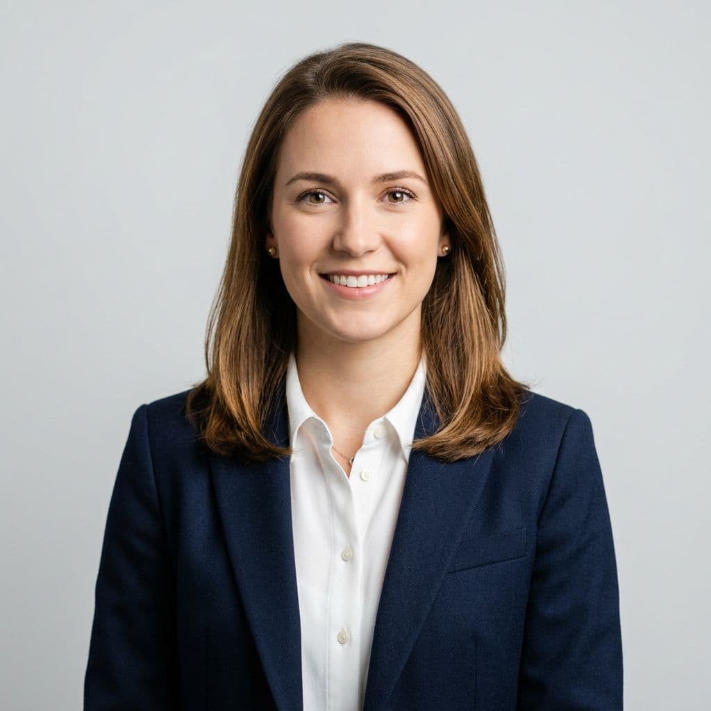 LinkedIn Professional(Female) AI headshot style example