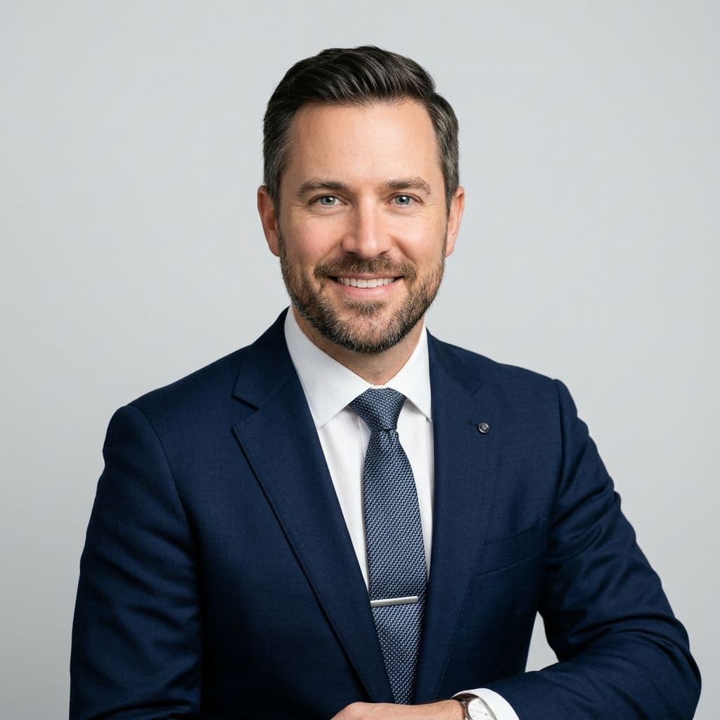 LinkedIn Professional AI headshot style example